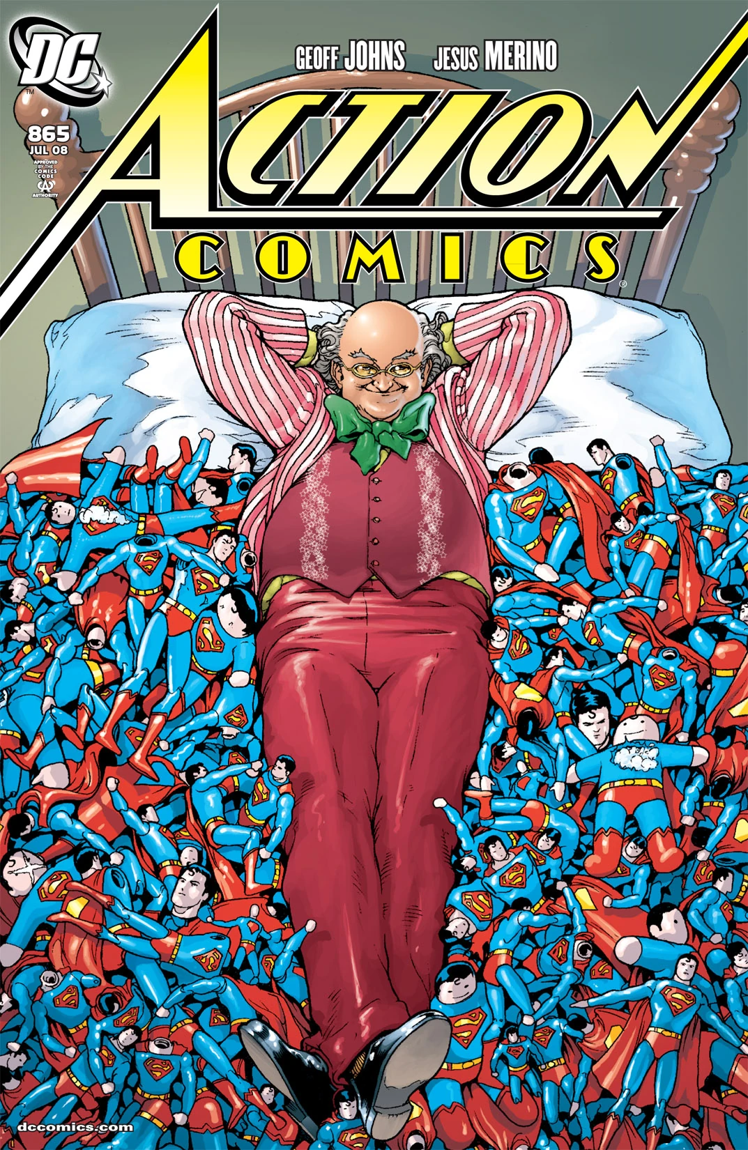 Action Comics #865 (DC, 2008 — Cover A) cover